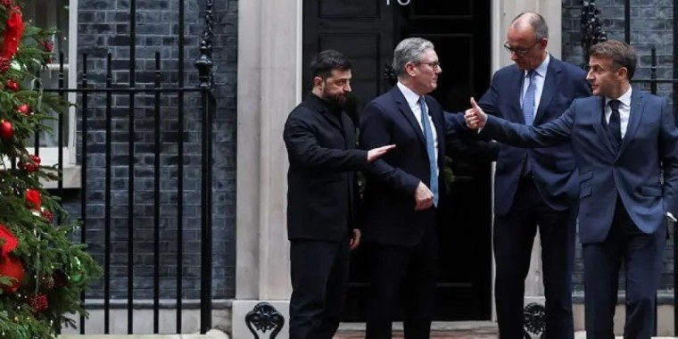 «Еуропалық үштік» көшбасшылары мен Зеленскийдің кездесуі 2 сағатқа созылды