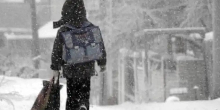 Қостанай облысында аязға байланысты 1-сынып оқушылары қашықтан оқиды