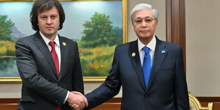 Тоқаев Грузия премьер-министрімен кездесті