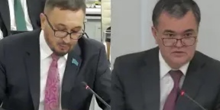 «Қауіпті мәлімдемелер»: Қасымбек депутаттың сөзін бөліп тастады