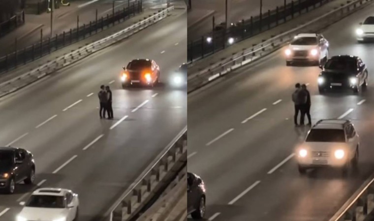 Алматыдағы әл-Фараби даңғылында жүргізушілер жанжалдасып қалды