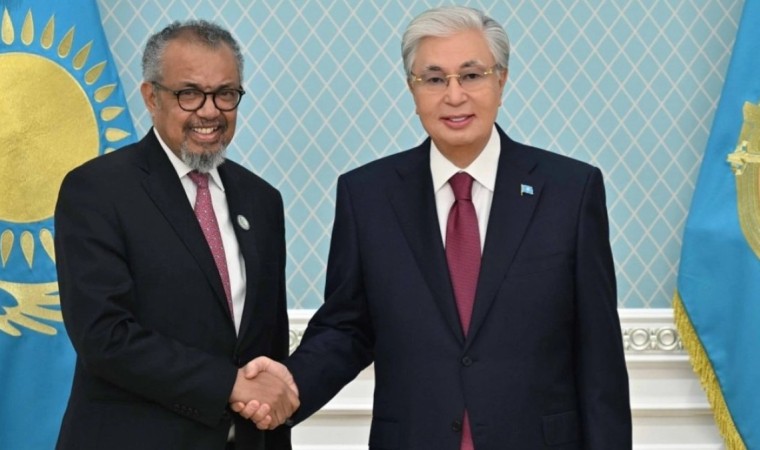 Президент Дүниежүзілік денсаулық сақтау ұйымы басшысымен маңызды мәселелерді талқылады