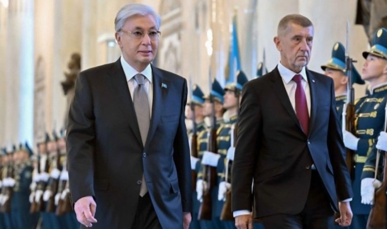 Тоқаев Ақордада Чех Республикасының Премьер-министрі Андрей Бабишті қарсы алды