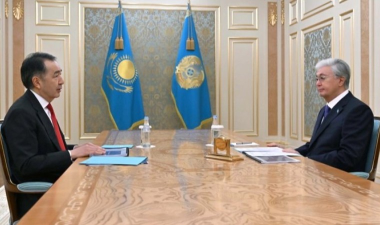 Тоқаев Еуразиялық экономикалық комиссия алқасының төрағасы Бақытжан Сағынтаевты қабылдады