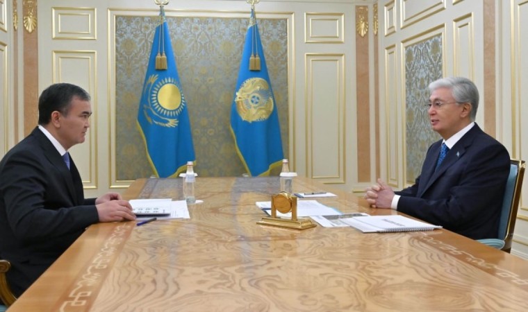 Мемлекет басшысы Астана қаласының әкімі Жеңіс Қасымбекті қабылдады
