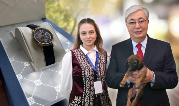 2,9 млн теңге: Қазақстандық қыз Тоқаев сыйлаған сағатты сатылымға шығарды