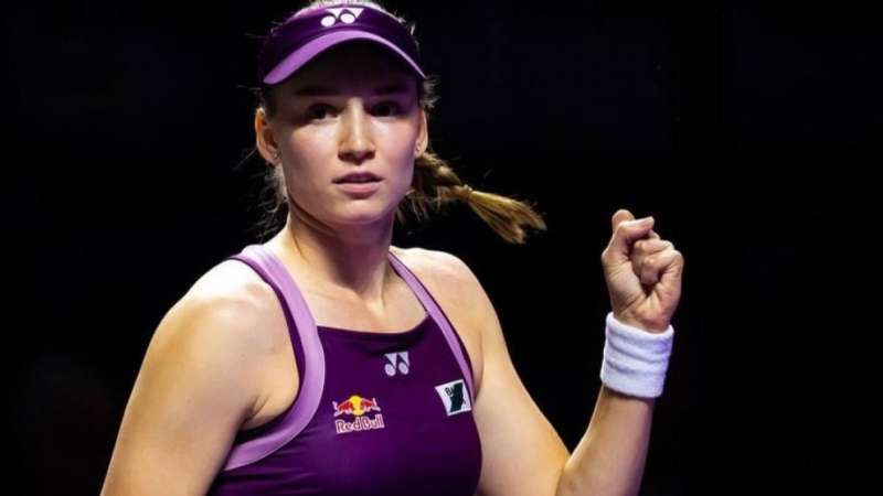 Рыбакина WTA Finals топтық кезеңінің барлық матчын жеңді