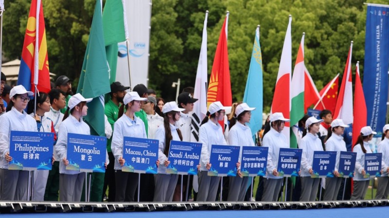 Қытайда байдарка мен ескек есуден жаңа форматтағы Азия біріншілігі басталды