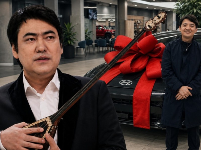 Мейрамбек Беспаев сыйлаған көлік: Еркеш Хасен тізгіндеген Hyundai Grandeur қанша тұрады?