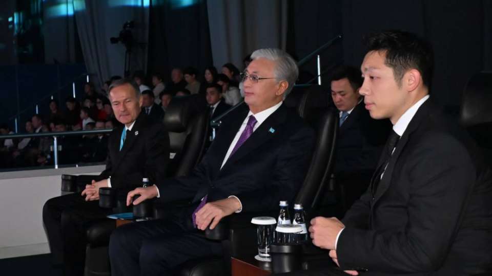 Тоқаев үстел теннисінен Президент кубогына барды