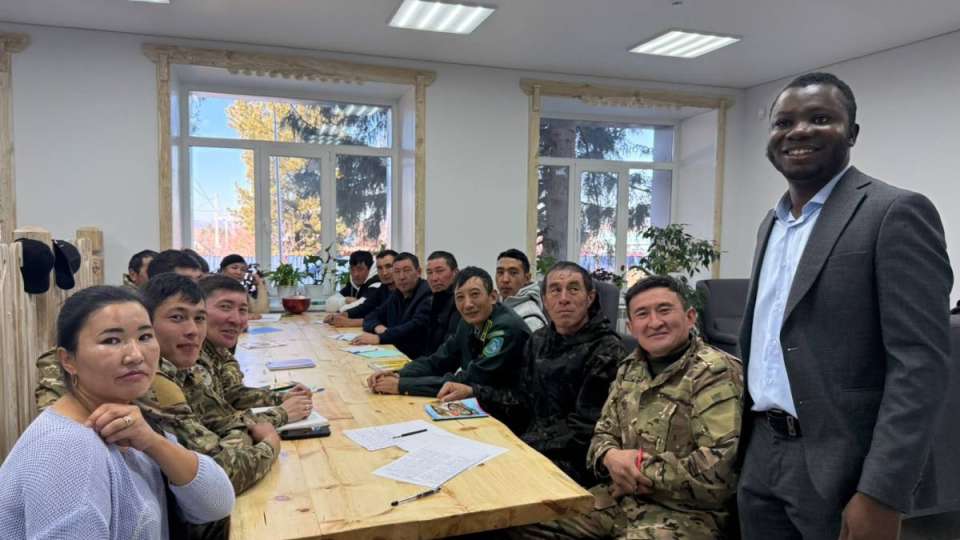 Қатонқарағайда орманшылар мен кәсіпкерлер ағылшын тілін үйреніп жатыр