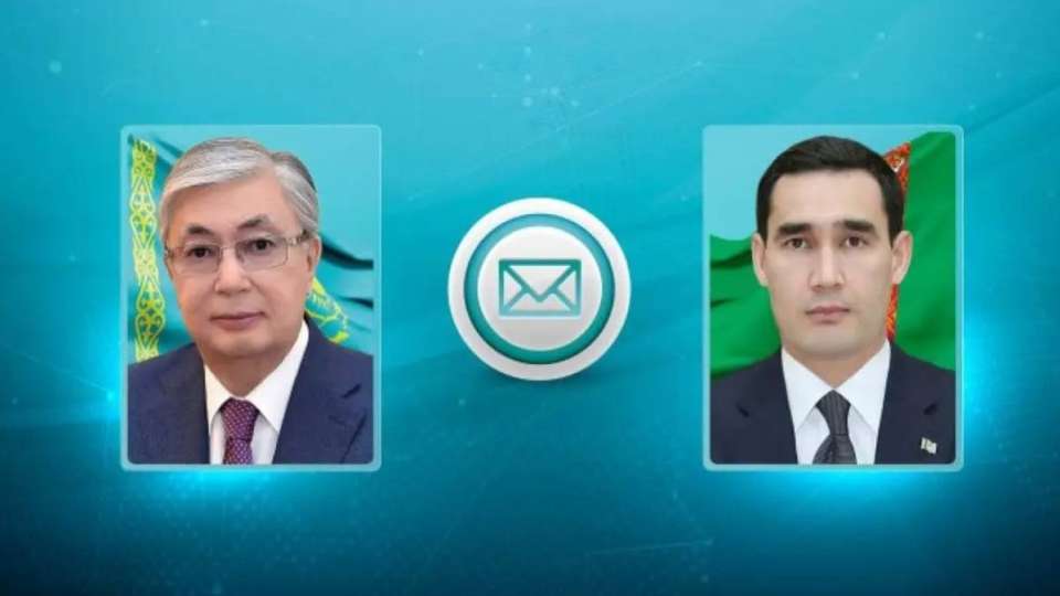 Тоқаев Түрікменстан президентін құттықтады