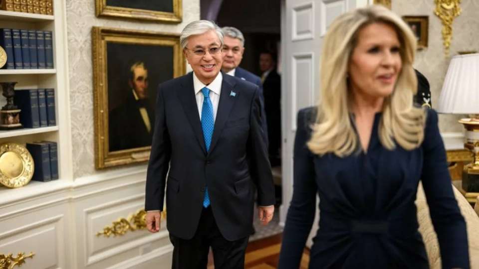 Ақ үй сайтына Трамп пен Тоқаевтың кездесуінен фотолар шықты