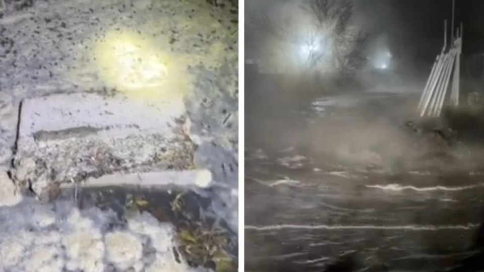 Қостанайда саяжайларды су басты