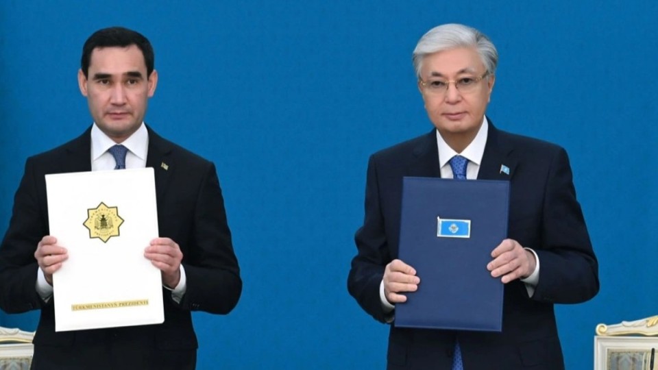 Қазақстан мен Түрікменстан бірқатар келісімге қол қойды