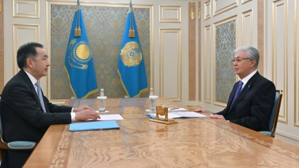 Мемлекет басшысы Бақытжан Сағынтаевты қабылдады