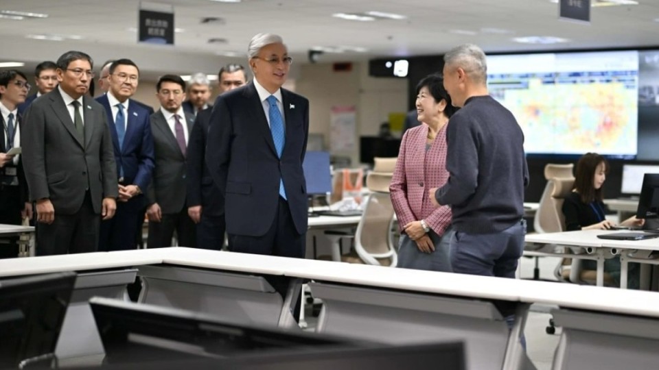 Президент Токионың Төтенше жағдайлар жөніндегі ахуалдық орталығын аралады