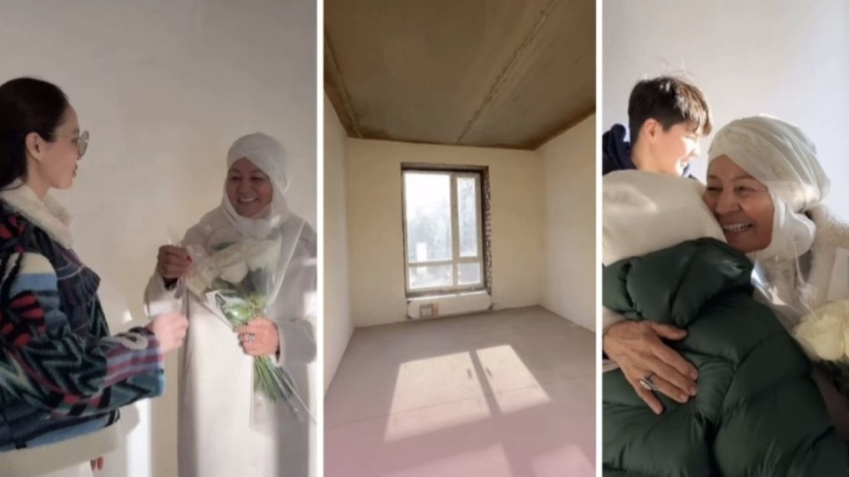 «Көп күттім»: Жұлдыз Әбдікәрімова анасына баспана сыйлады