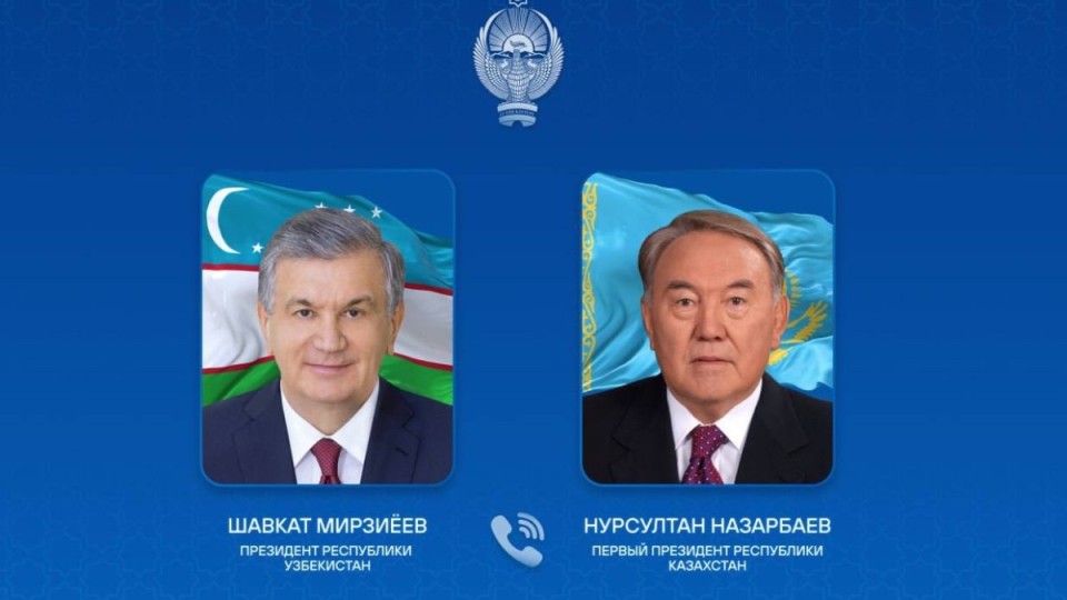 Назарбаев Өзбекстан президентімен сөйлесті