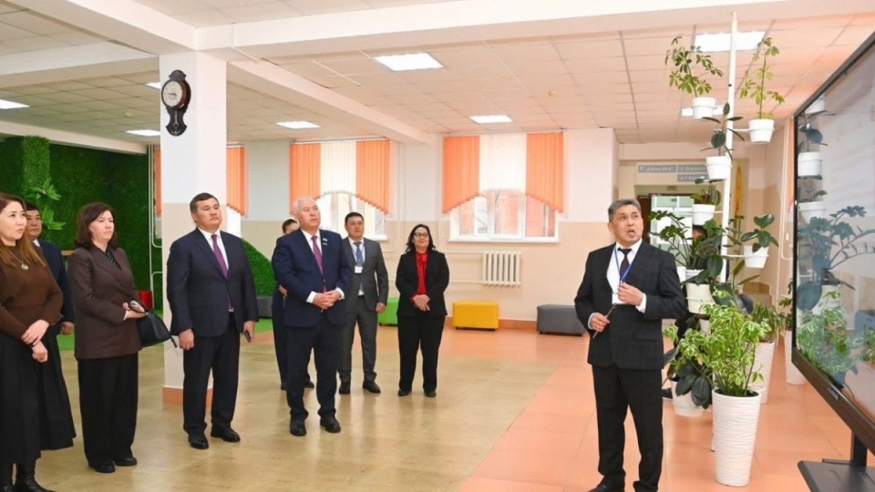 Байқоңырдағы мектеп-лицейдің материалдық базасы жаңа деңгейге көтерілді