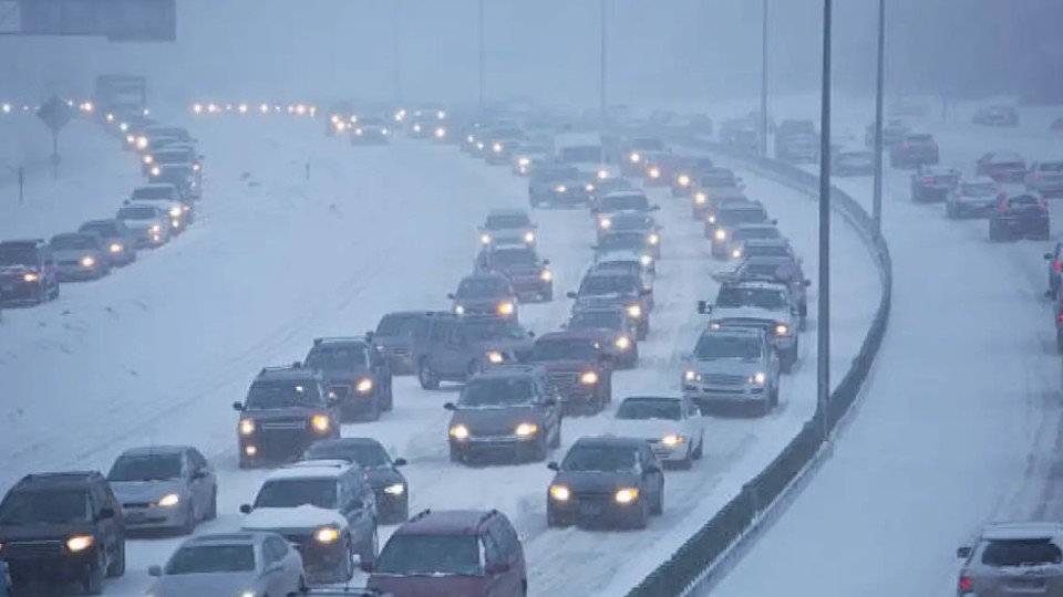 Ауа райына байланысты Солтүстікте автожолдар жабылды