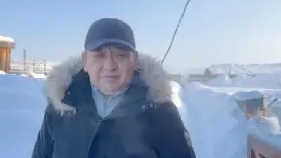 Ел шығысындағы бір ауылда ауа температурасы минус 56 градусқа дейін төмендеді