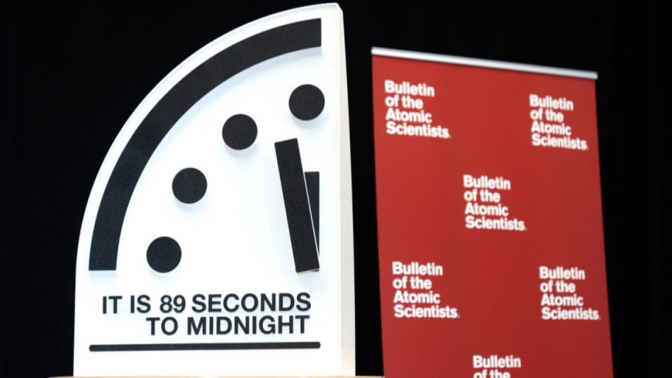 Сағат 23:58:35. Ядролық ақырзаманға 85 секунд қалды
