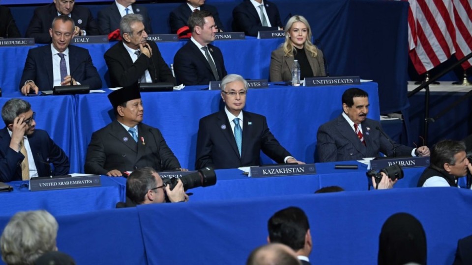 Қазақстан Президенті Вашингтондағы бейбітшілік кеңесіне қатысты