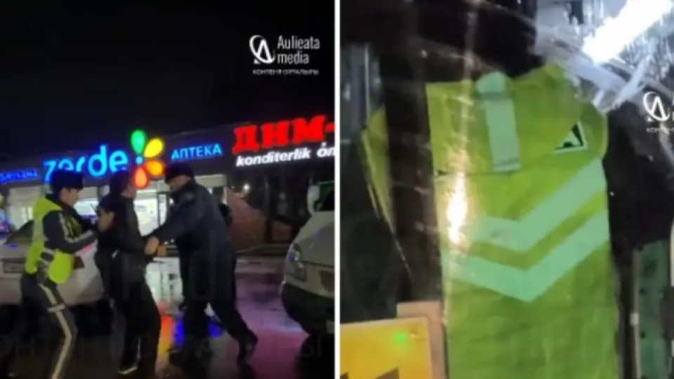 Таразда жолаушы автобус жүргізушісіне пышақпен шабуылдады