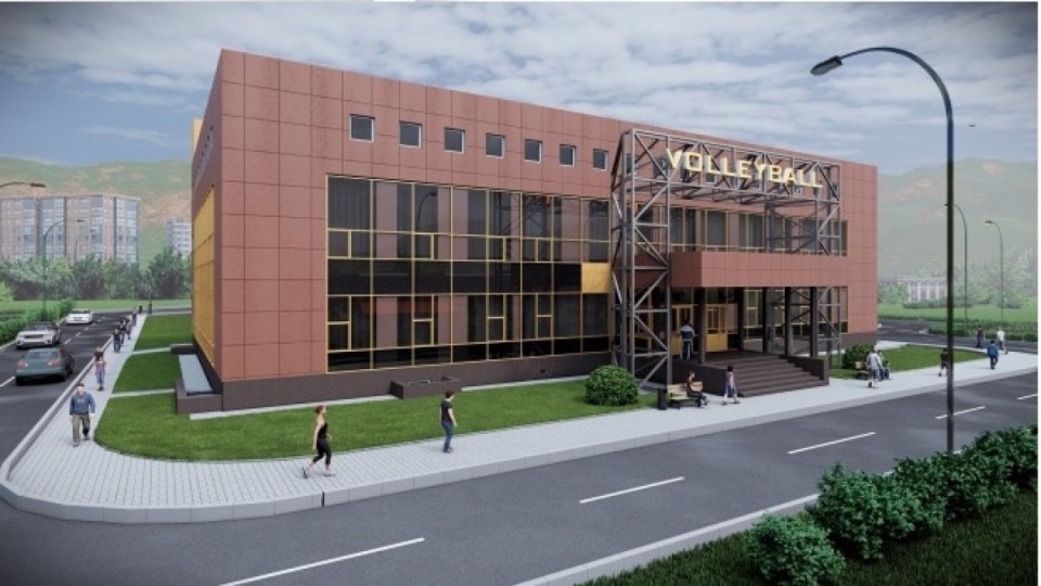 ШҚО-да жаңа воллейбол орталығының құрылысы басталды