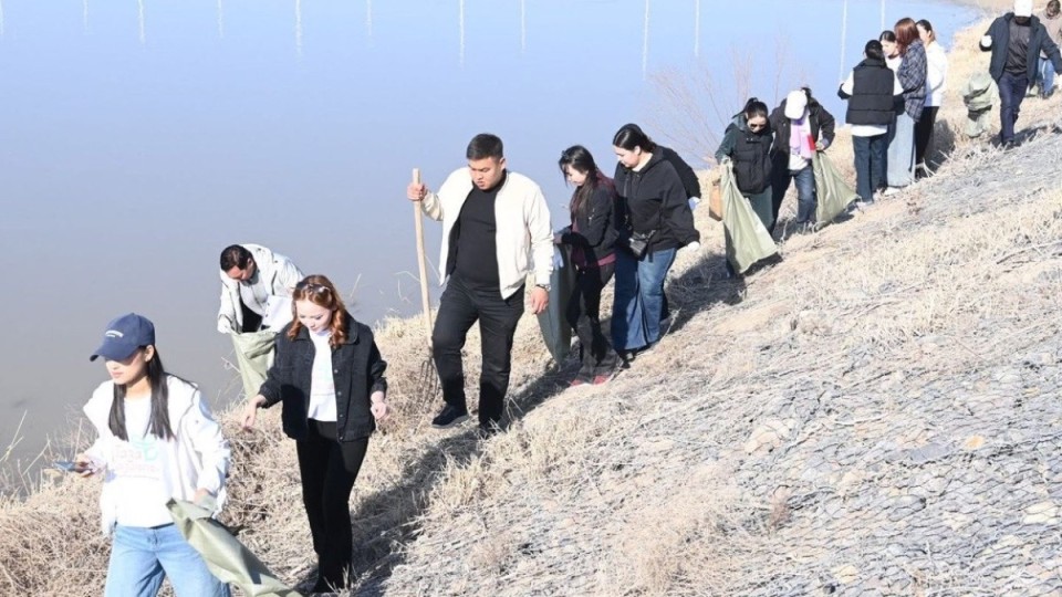 Қызылордада «Мөлдір бұлақ» ауқымды экологиялық акциясы өтті