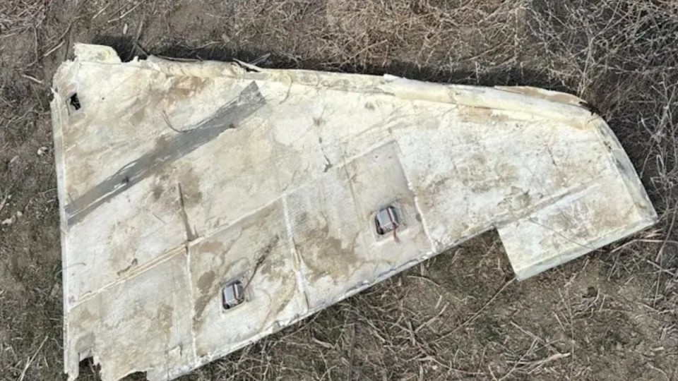 Атырау облысында дронға ұқсас заттың сынықтары табылды