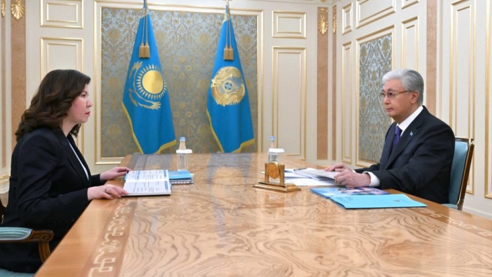 Президент Оқу-ағарту министрі Жұлдыз Сүлейменованы қабылдады