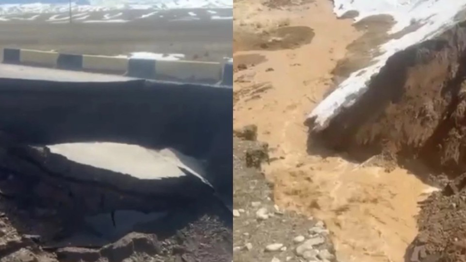 «Кеген–Нарынқол» трассасында жолды су шайып кетті