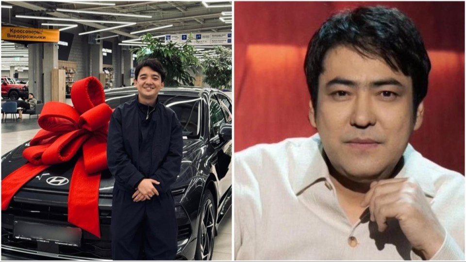 "Сүйінші, ағайын!" – Әнші Мейрамбек Беспаев өнердегі інісі Еркеш Хасенге қымбат көлік сыйлады (ВИДЕО)