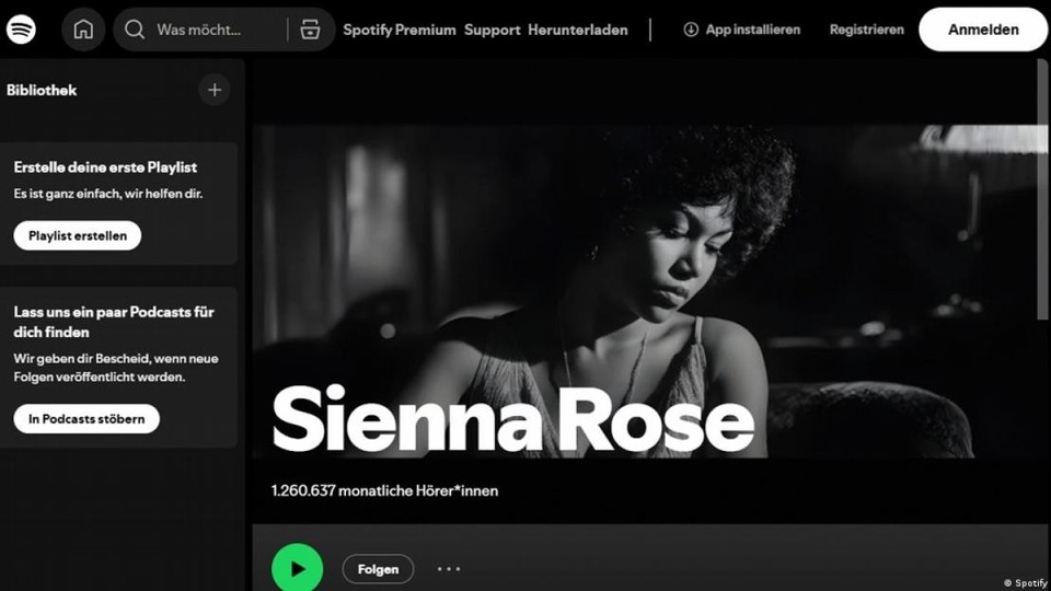 Германиядағы әйгілі әнші ЖИ-мен жасалған болып шықты