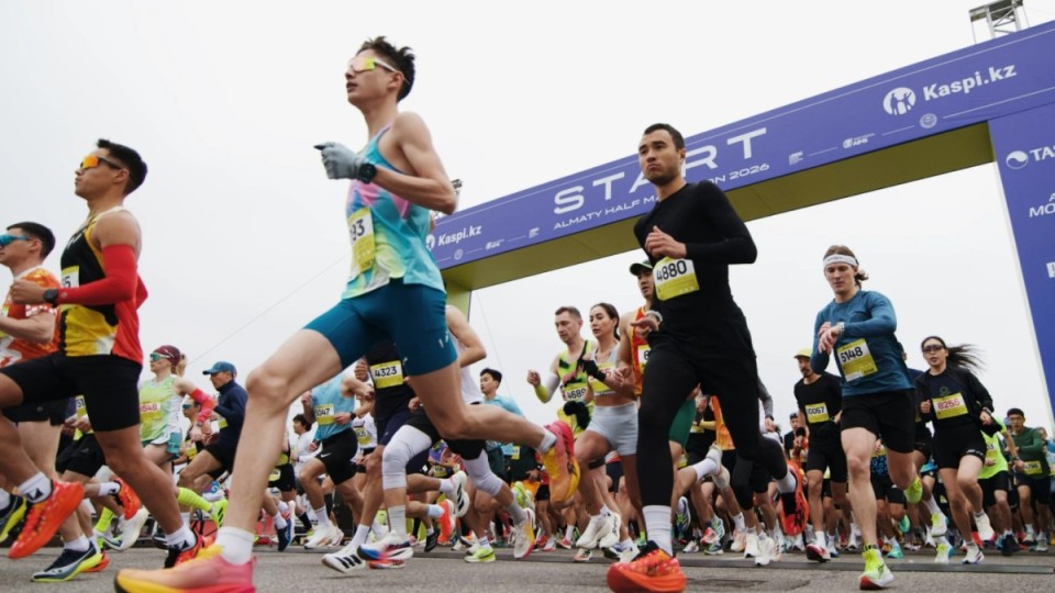 Almaty Half Marathon: 44 елден 10 000-нан астам қатысушы келді