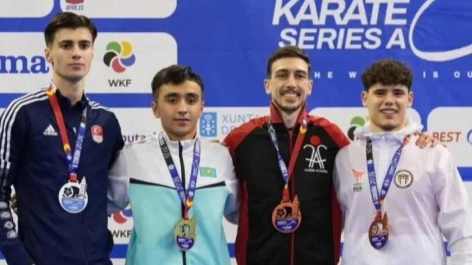 Қазақстандық каратэші Испанияда жарыста топ жарды