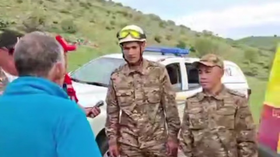 Түркістан облысында тауда адасқан ер адам құтқарылды