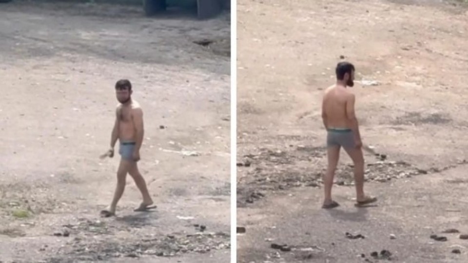 Алматыда іш киіммен, пышаққа ұқсас зат ұстап жүрген адам жұртты шошытты