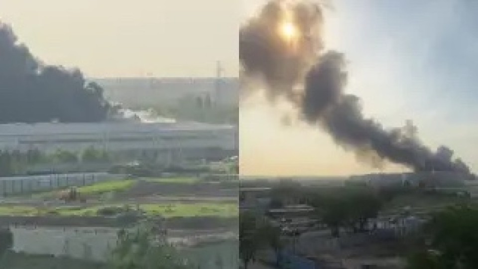 Алматы маңында ірі картон зауыты өртеніп жатыр