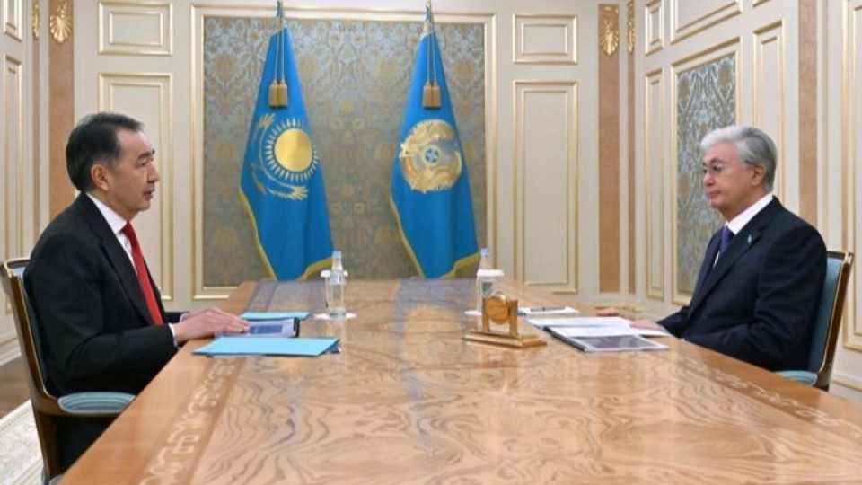 Тоқаев Еуразиялық экономикалық комиссия алқасының төрағасы Бақытжан Сағынтаевты қабылдады