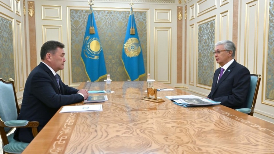 Тоқаев Қызылорда облысының жаңа әкімін қабылдады