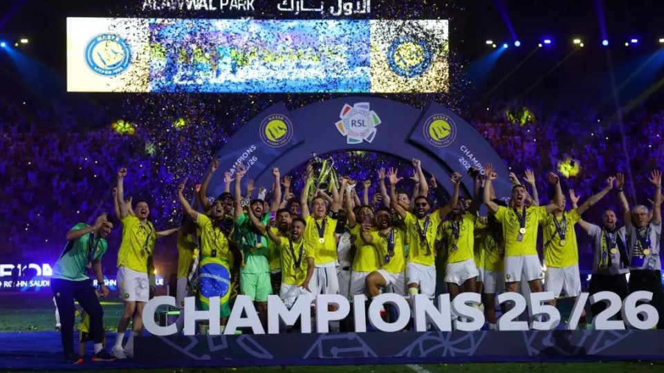 Криштиану Роналду алғаш рет Сауд Арабиясы чемпионатының жеңімпазы атанды
