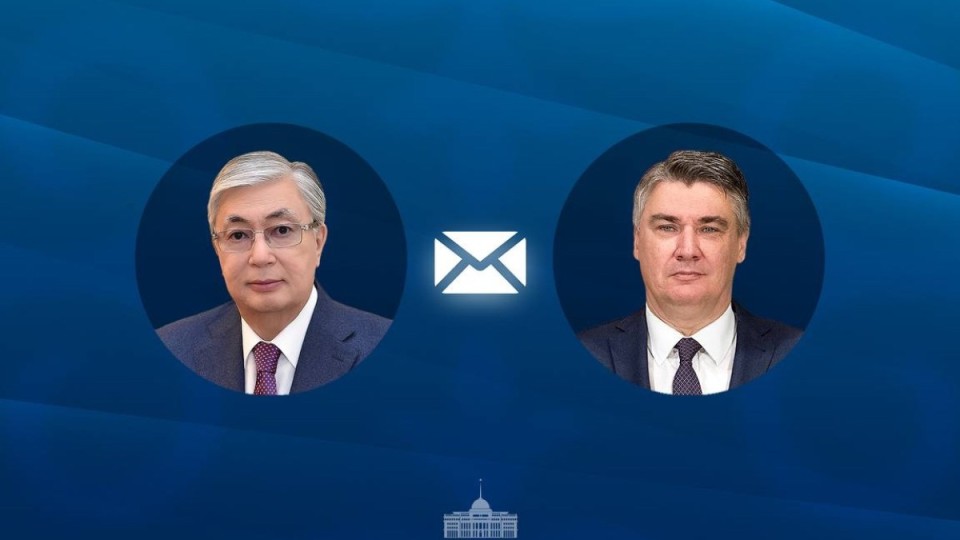 Тоқаев Хорватия Президентін Мемлекеттілік күнімен құттықтады