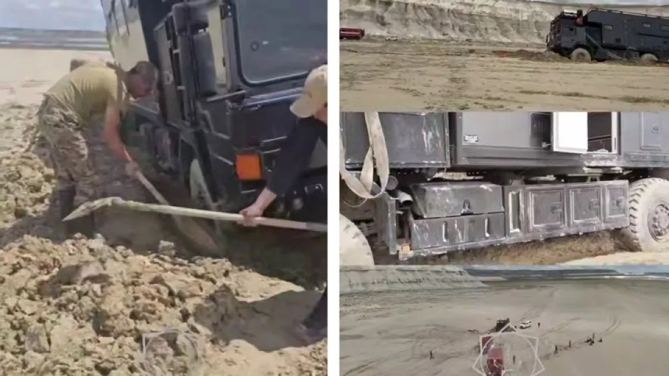 Маңғыстау облысында шетелдік туристердің көлігі батпаққа батып қалды