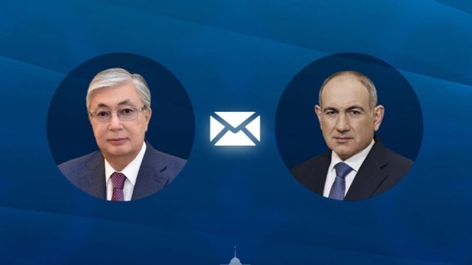 Тоқаев Пашинянды сайлаудағы жеңісімен құттықтады