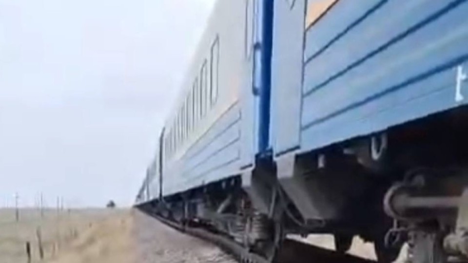 Шиелі–Түркістан учаскесінде жолаушылар пойызы апатқа ұшырады