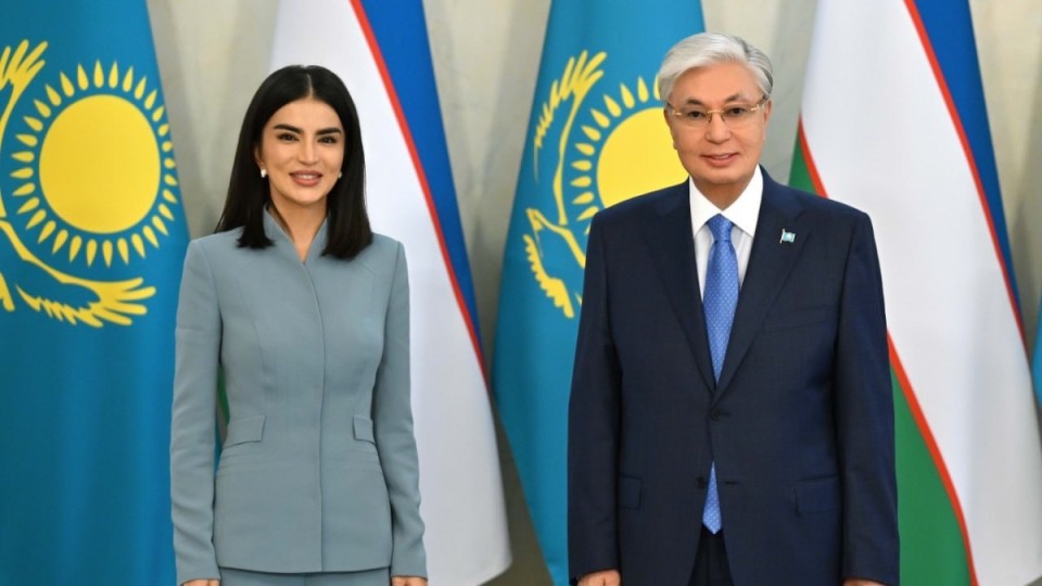 Тоқаев Өзбекстан Президенті Әкімшілігінің басшысы Саида Мирзиёеваны қабылдады