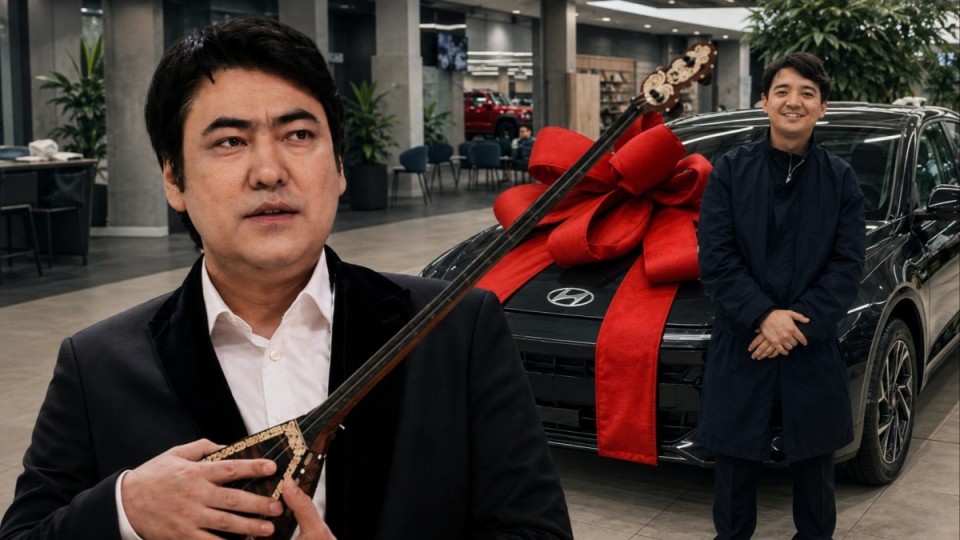Мейрамбек Беспаев сыйлаған көлік: Еркеш Хасен тізгіндеген Hyundai Grandeur қанша тұрады?